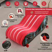 ANDOV Aufblasbares Sofa mit Zubehör für Erwachsene